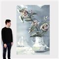 Picture of Rose Bottle I  _GroupedProduct_Rectangle_Portrait_Canvas_