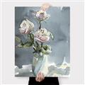 Picture of Rose Bottle II  _GroupedProduct_Rectangle_Portrait_Canvas_