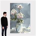 Picture of Rose Bottle II  _GroupedProduct_Rectangle_Portrait_Canvas_