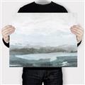 Picture of Slow Waters Teal  _GroupedProduct_Rectangle_Landscape_Canvas_