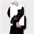 Picture of Hold a Pose I _GroupedProduct_Rectangle_Portrait_Canvas_