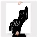 Picture of Hold a Pose I _GroupedProduct_Rectangle_Portrait_Canvas_