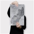 Picture of Hold a Pose Gray _GroupedProduct_Rectangle_Portrait_Canvas_