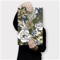 Picture of Detailed Floral in Color  _GroupedProduct_Rectangle_Portrait_Canvas_