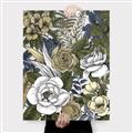 Picture of Detailed Floral in Color  _GroupedProduct_Rectangle_Portrait_Canvas_