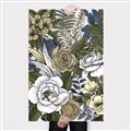Picture of Detailed Floral in Color  _GroupedProduct_Rectangle_Portrait_Canvas_