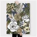 Picture of Detailed Floral in Color  _GroupedProduct_Rectangle_Portrait_Canvas_