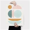 Picture of Pastel Modern I  _GroupedProduct_Rectangle_Portrait_Canvas_