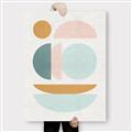 Picture of Pastel Modern I  _GroupedProduct_Rectangle_Portrait_Canvas_