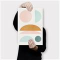 Picture of Pastel Modern II  _GroupedProduct_Rectangle_Portrait_Canvas_
