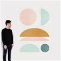 Picture of Pastel Modern II  _GroupedProduct_Rectangle_Portrait_Canvas_