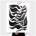 Picture of Noir Leaves I  _GroupedProduct_Rectangle_Portrait_Canvas_