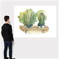 Picture of Splashed Cactus I  _GroupedProduct_Rectangle_Landscape_Canvas_