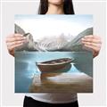 Picture of At the Dock  _GroupedProduct_Square_Canvas_