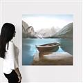 Picture of At the Dock  _GroupedProduct_Square_Canvas_