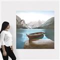 Picture of At the Dock  _GroupedProduct_Square_Canvas_