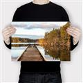 Picture of Waiting at the dock  _GroupedProduct_Rectangle_Landscape_Photography _GroupedProduct_Rectangle_Landscape_Canvas_