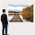 Picture of Waiting at the dock  _GroupedProduct_Rectangle_Landscape_Photography _GroupedProduct_Rectangle_Landscape_Canvas_