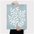 Picture of Coral Leaves I _GroupedProduct_Rectangle_Portrait_Canvas_