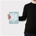 Picture of Coral Leaves II _GroupedProduct_Rectangle_Portrait_Canvas_