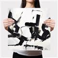 Picture of Black Abstract with Fine Line _GroupedProduct_Square_Canvas_