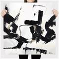 Picture of Black Abstract with Fine Line _GroupedProduct_Square_Canvas_