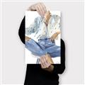 Picture of Blue Jeans I _GroupedProduct_Rectangle_Portrait_Canvas_