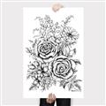Picture of Sketched Flower I _GroupedProduct_Rectangle_Portrait_Canvas_