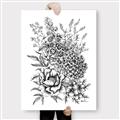 Picture of Sketched Flower II  _GroupedProduct_Rectangle_Portrait_Canvas_