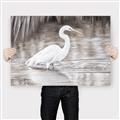 Picture of Wading Egret _GroupedProduct_Rectangle_Landscape_Canvas_