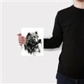 Picture of Sketched Bear _GroupedProduct_Rectangle_Portrait_Canvas_