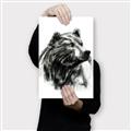 Picture of Sketched Bear _GroupedProduct_Rectangle_Portrait_Canvas_