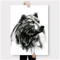 Picture of Sketched Bear _GroupedProduct_Rectangle_Portrait_Canvas_