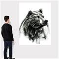 Picture of Sketched Bear _GroupedProduct_Rectangle_Portrait_Canvas_