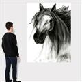 Picture of Sketched Horse _GroupedProduct_Rectangle_Portrait_Canvas_