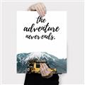 Picture of The Adventure Never Ends _GroupedProduct_Rectangle_Portrait_Photography _GroupedProduct_Rectangle_Portrait_Canvas_