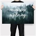 Picture of Never Stop Exploring _GroupedProduct_Rectangle_Landscape_Photography _GroupedProduct_Rectangle_Landscape_Canvas_