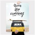 Picture of Never Stop Exploring Van _GroupedProduct_Rectangle_Portrait_Photography _GroupedProduct_Rectangle_Portrait_Canvas_