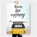 Picture of Never Stop Exploring Van _GroupedProduct_Rectangle_Portrait_Photography _GroupedProduct_Rectangle_Portrait_Canvas_