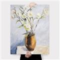 Picture of Copper Floral Pot _GroupedProduct_Rectangle_Portrait_Canvas_