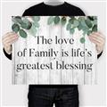 Picture of Family is life _GroupedProduct_Rectangle_Landscape_Canvas_