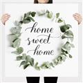 Picture of Home Wreath _GroupedProduct_Square_Canvas_