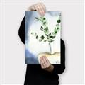 Picture of Green leaves  Pot _GroupedProduct_Rectangle_Portrait_Canvas_