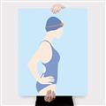 Picture of Swim Competition I  _GroupedProduct_Rectangle_Portrait_Canvas_