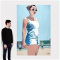 Picture of Beach Walk  _GroupedProduct_Rectangle_Portrait_Canvas_