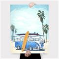 Picture of Surf board _GroupedProduct_Rectangle_Portrait_Canvas_