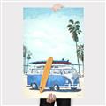 Picture of Surf board _GroupedProduct_Rectangle_Portrait_Canvas_