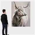 Picture of Harry the Highland _GroupedProduct_Rectangle_Portrait_Canvas_