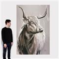 Picture of Harry the Highland _GroupedProduct_Rectangle_Portrait_Canvas_