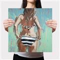 Picture of Beach Bum  _GroupedProduct_Square_Canvas_